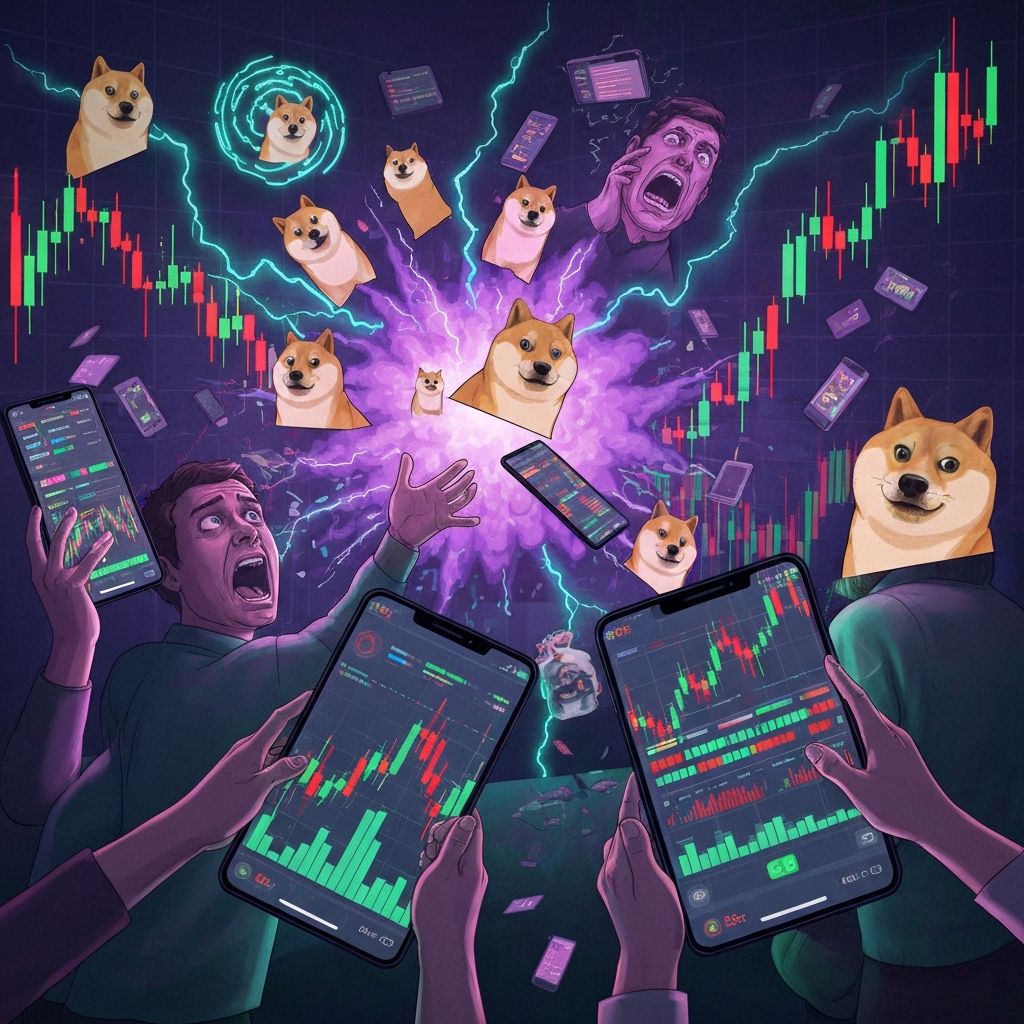 Chaotic Solana meme culture explosion